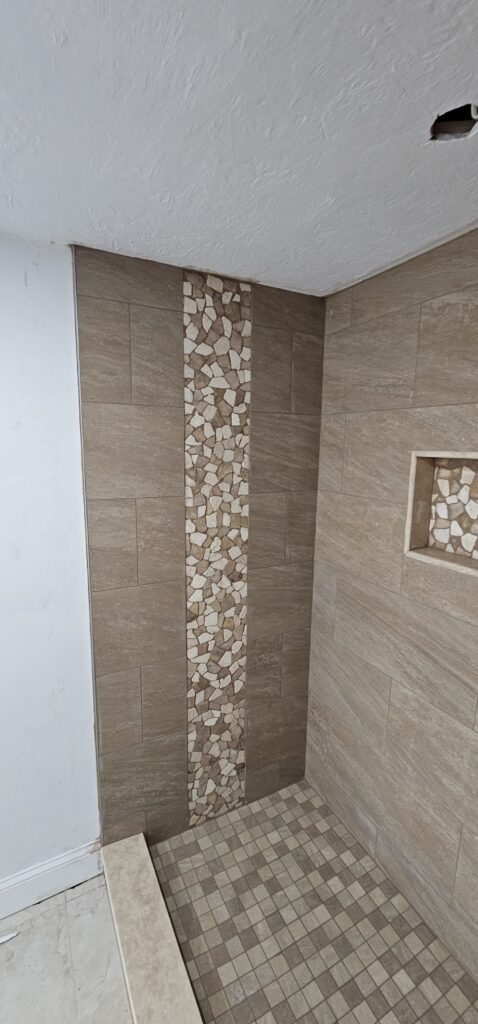 Left view vertical strip