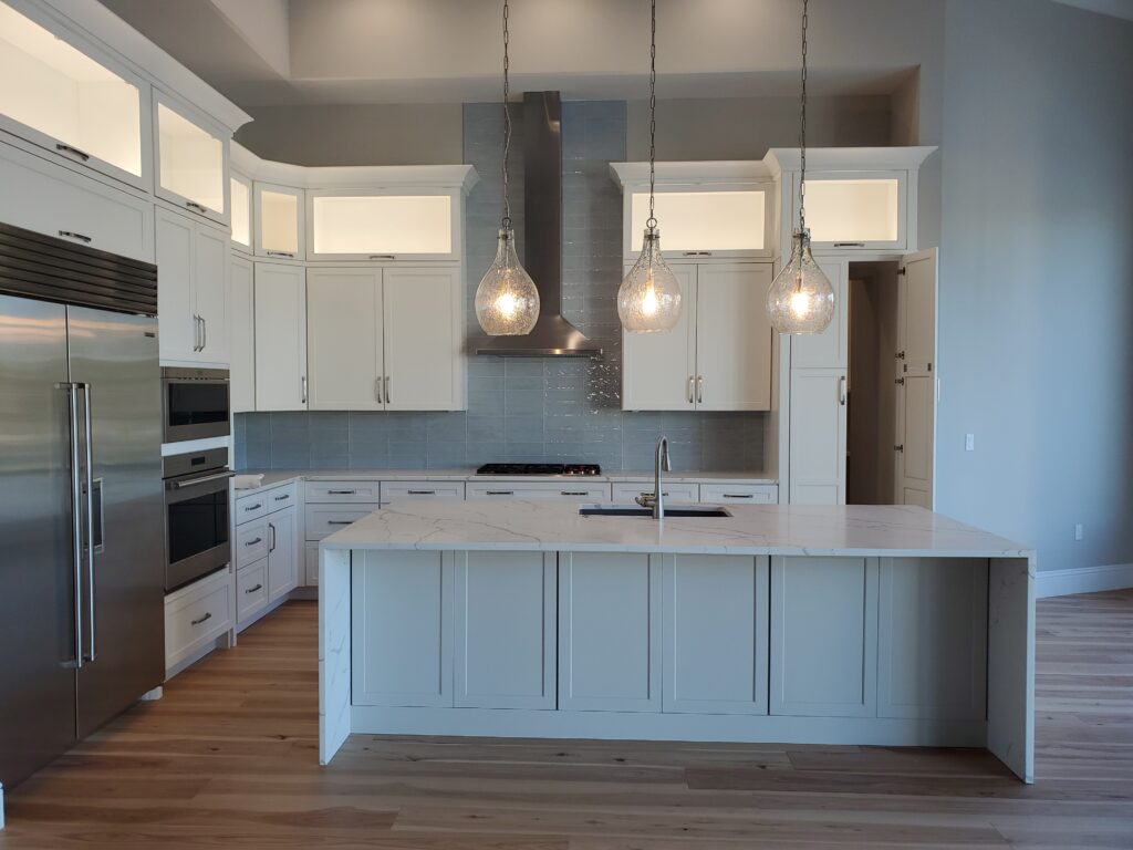 Architectural Open-Concept Kitchen Flooring