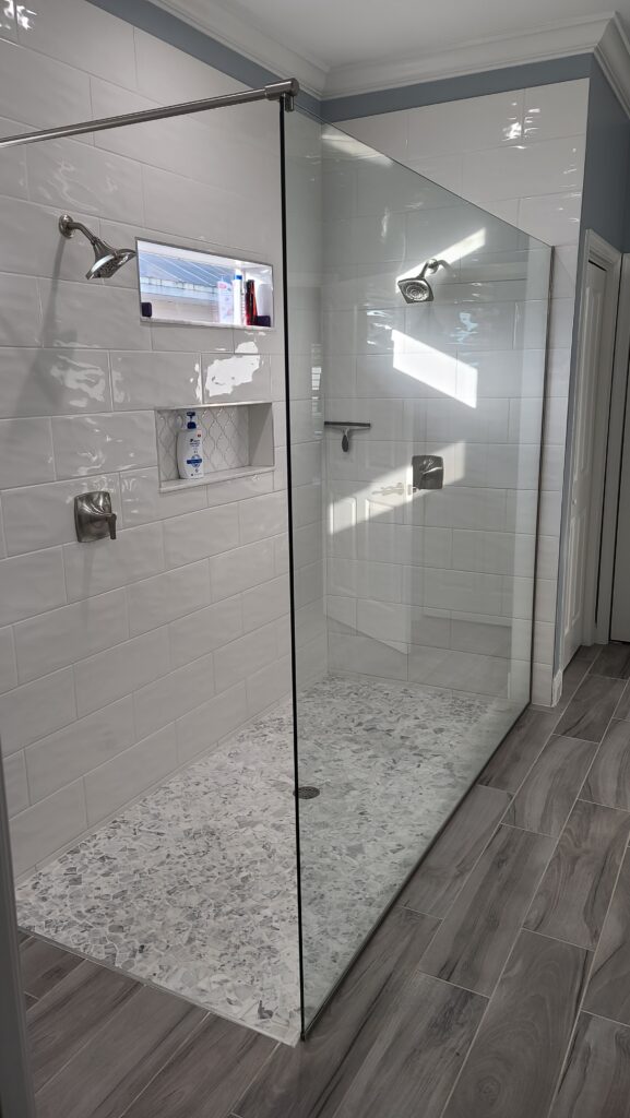 Pristine Custom Shower Enclosure