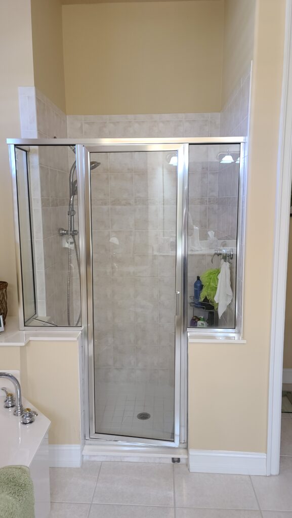 Pristine Guest Bathroom Shower