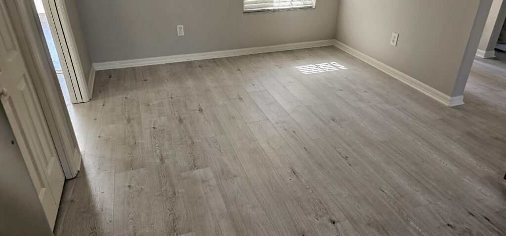 Resilient Wood-Grain Porcelain Planks