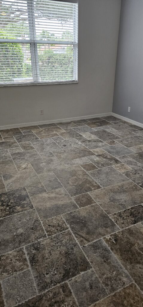 Natural Stone Tonal Flooring Array