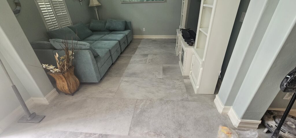 Large Matte Living Room Floor