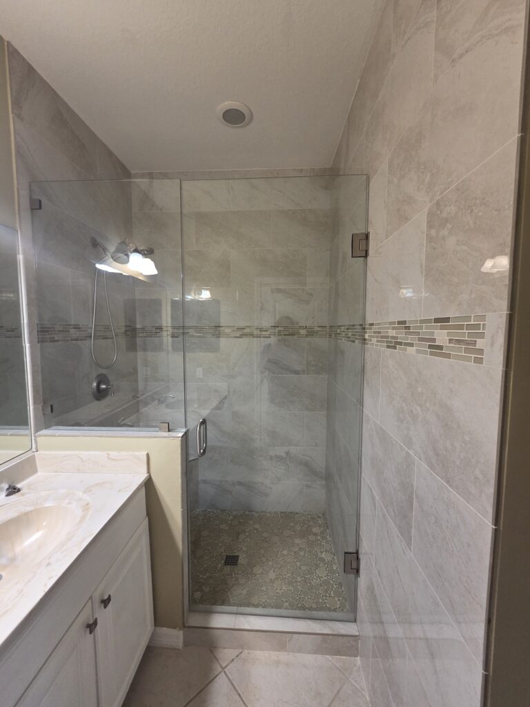Bright Master Walk-In Shower