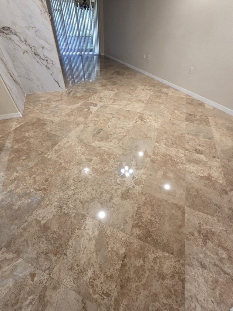 High-Reflection Luxury Foyer Flooring